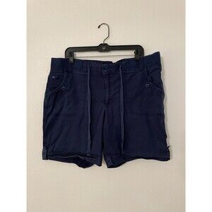 Gloria Vanderbilt Women’s Bermuda Shorts Size 16W Blue